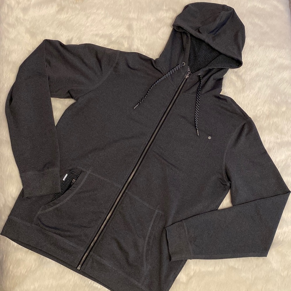 Mens Vuori Full Zip Movement Hoodie